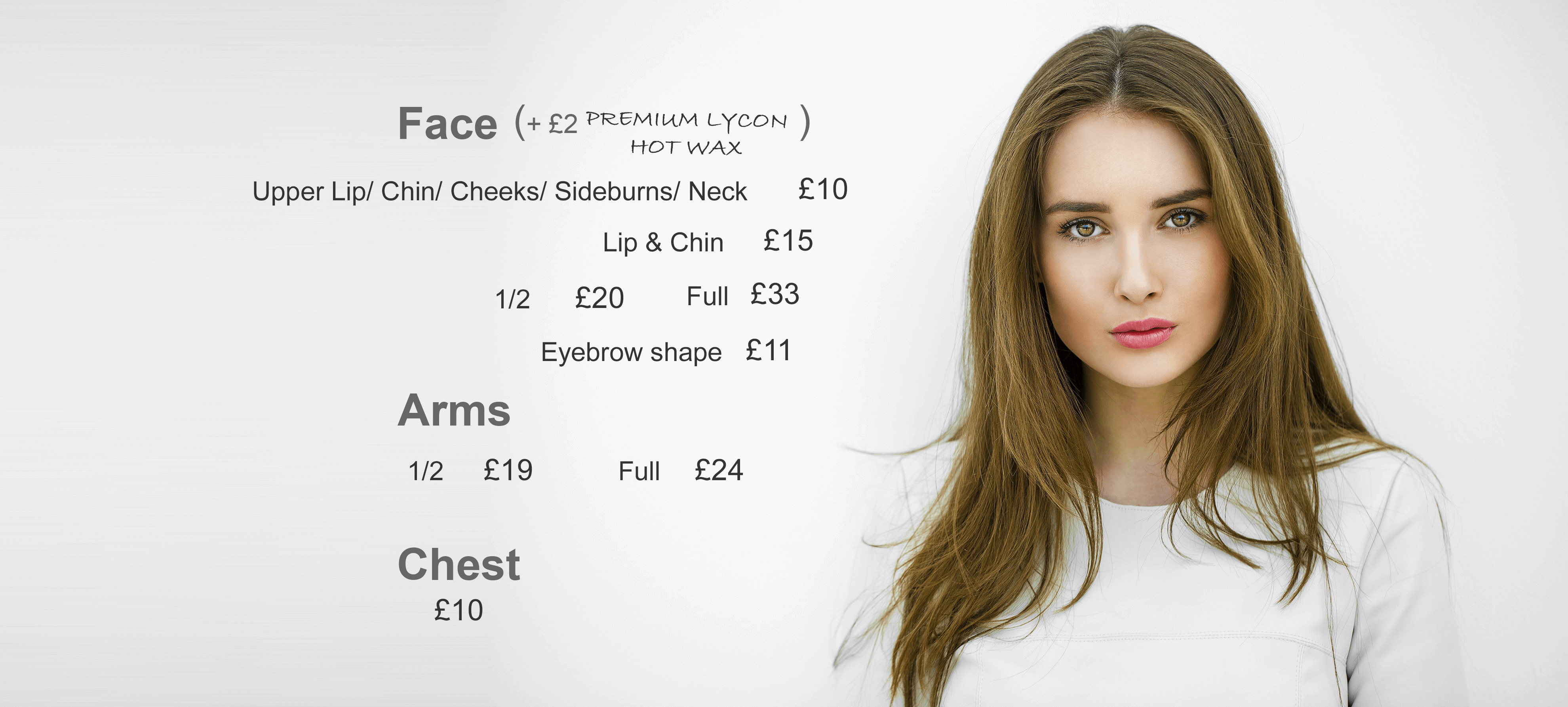 female waxing cost in wimbledon